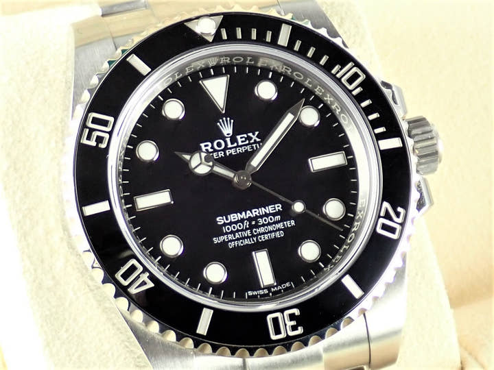 ロレックス サブマリーナー Ref.114060 ブラック文字盤 中古 submariner-360