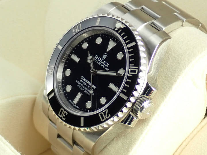 ロレックス サブマリーナー Ref.114060 ブラック文字盤 中古 submariner-360