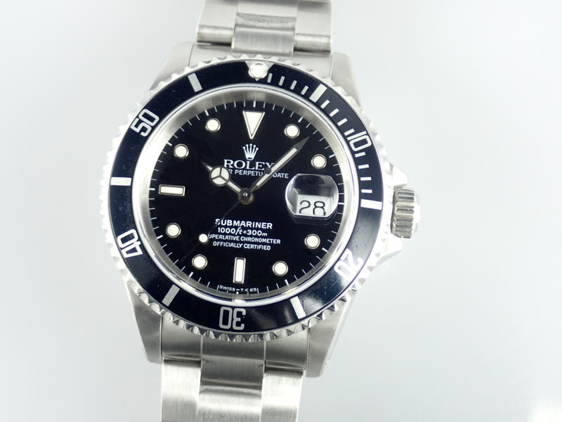 ロレックス サブマリーナー Ref.16610 ブラック文字盤 中古 submariner-361