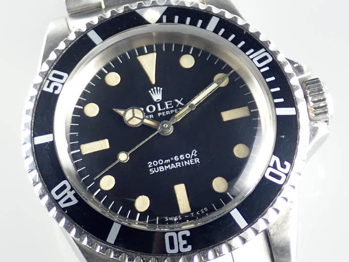 ロレックス サブマリーナー Ref.5513 ブラック文字盤 中古 submariner-362