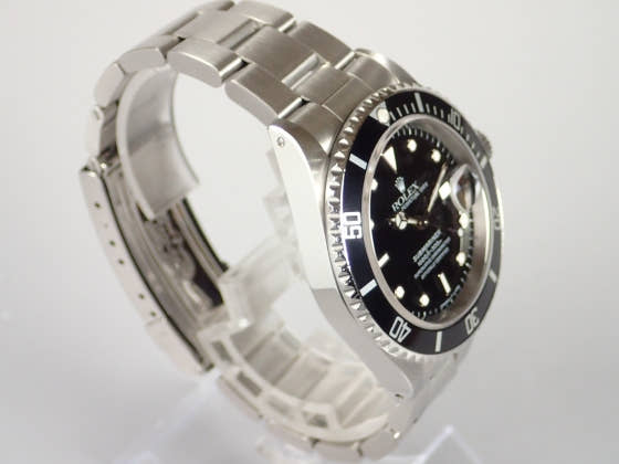 ロレックス サブマリーナー Ref.16610 ブラック文字盤 中古 submariner-36