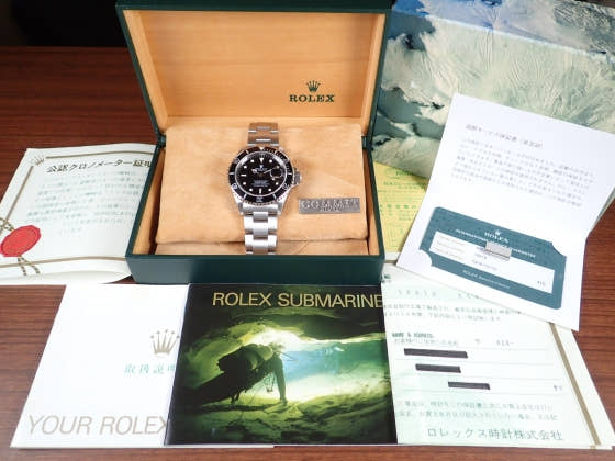 ロレックス サブマリーナー Ref.16610 ブラック文字盤 中古 submariner-36