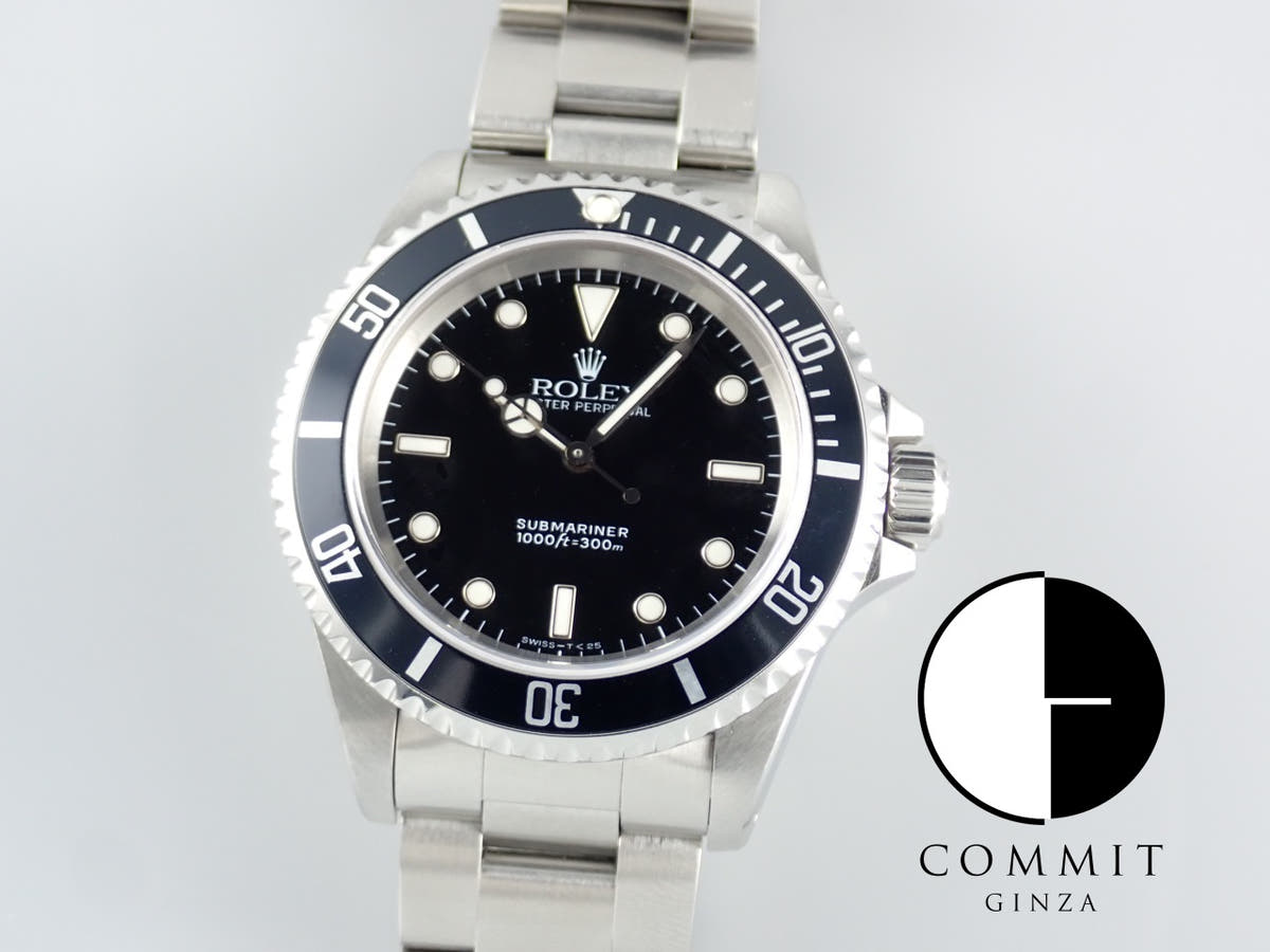 ロレックス サブマリーナー Ref.14060 ブラック文字盤 中古 submariner-371