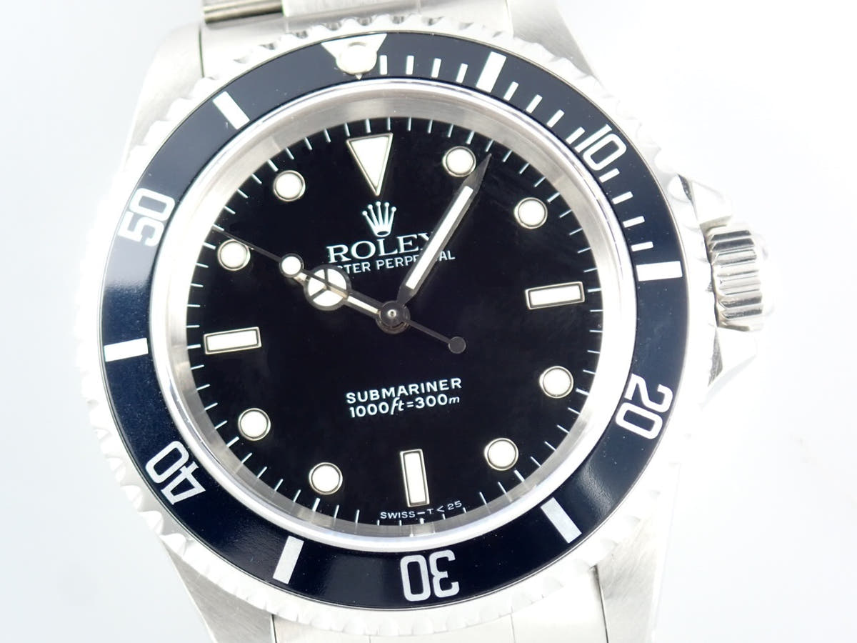 ロレックス サブマリーナー Ref.14060 ブラック文字盤 中古 submariner-371