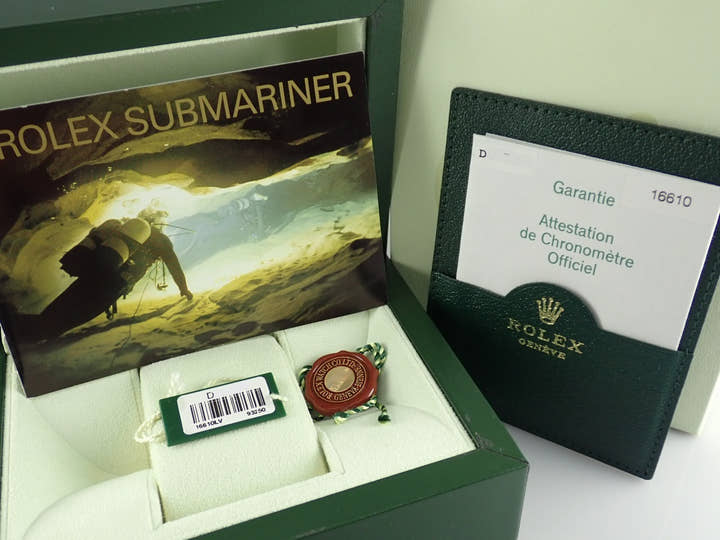 ロレックス サブマリーナー Ref.16610LV ブラック文字盤 中古 submariner-372