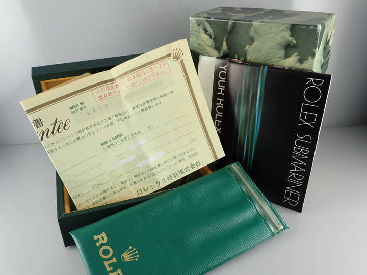 ロレックス サブマリーナー Ref.5513 ブラック文字盤 中古 submariner-373-patina