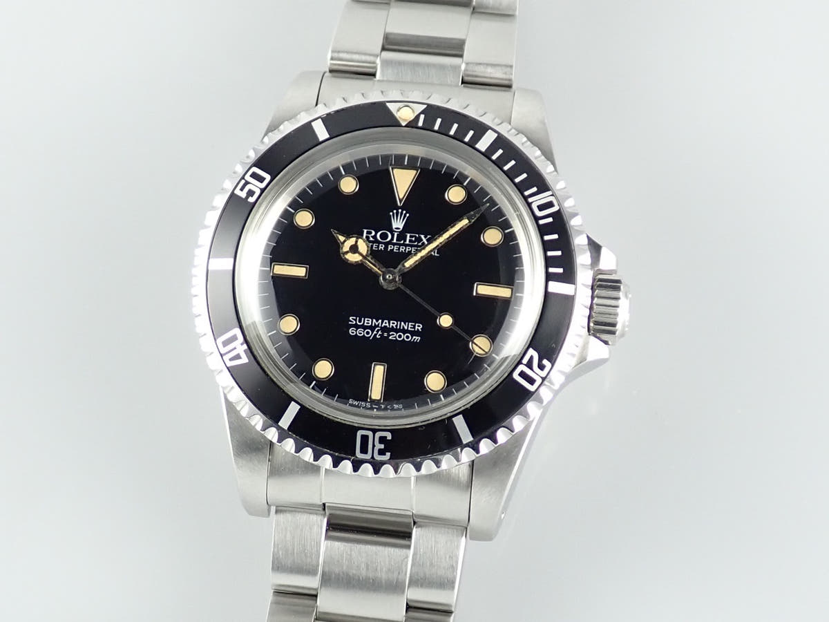 ロレックス サブマリーナー Ref.5513 ブラック文字盤 中古 submariner-373-patina