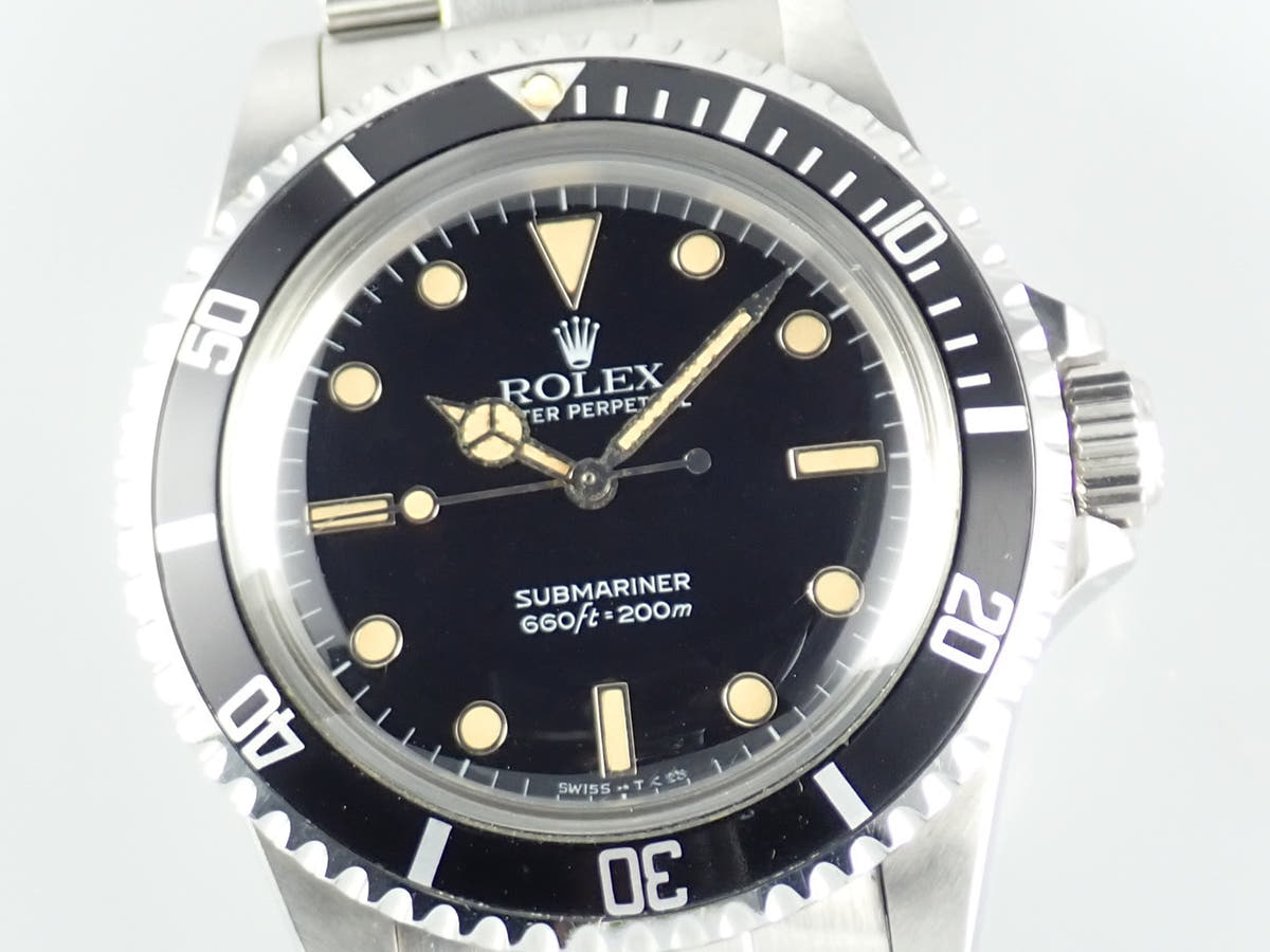 ロレックス サブマリーナー Ref.5513 ブラック文字盤 中古 submariner-373-patina