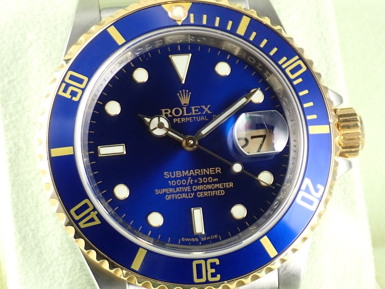 Rolex Submariner Blue Sub Ref.16613