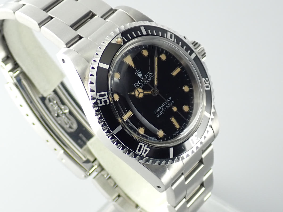 ロレックス サブマリーナー Ref.5513 ブラック文字盤 中古 submariner-373-patina