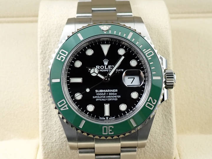 ロレックス サブマリーナー デイト Ref.126610LV ステンレススチール ブラック文字盤