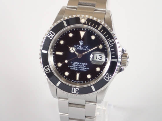 ロレックス サブマリーナー Ref.16610 ブラック文字盤 中古 submariner-37