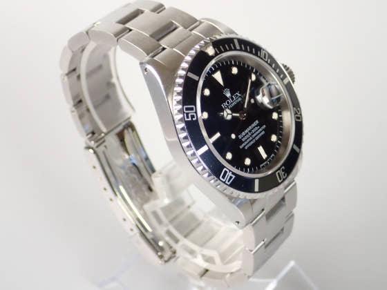 ロレックス サブマリーナー Ref.16610 ブラック文字盤 中古 submariner-37