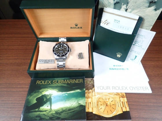 ロレックス サブマリーナー Ref.16610 ブラック文字盤 中古 submariner-37