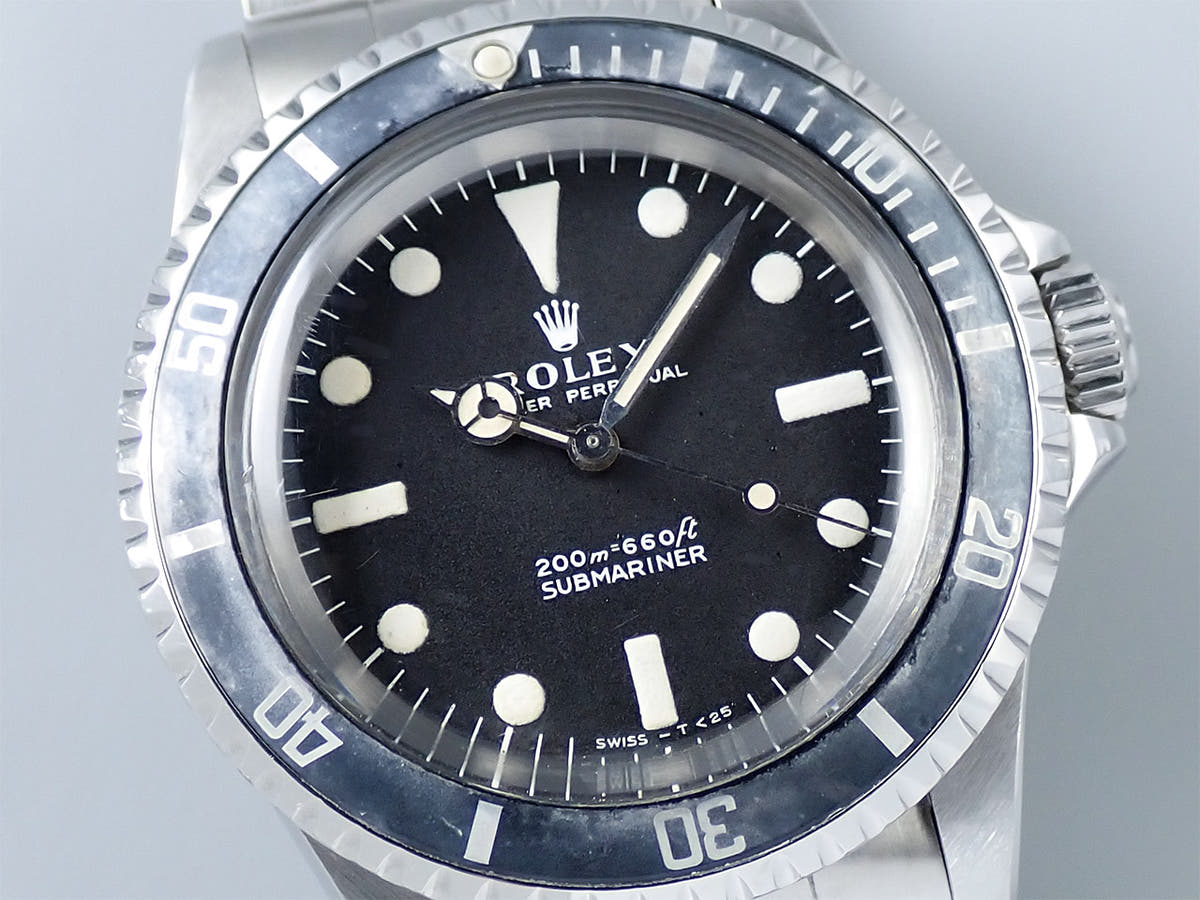 ロレックス サブマリーナー Ref.5513 ブラック文字盤 中古 1RLU8XR5