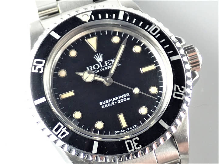 ロレックス サブマリーナー Ref.5513 ブラック文字盤 中古 submariner-383