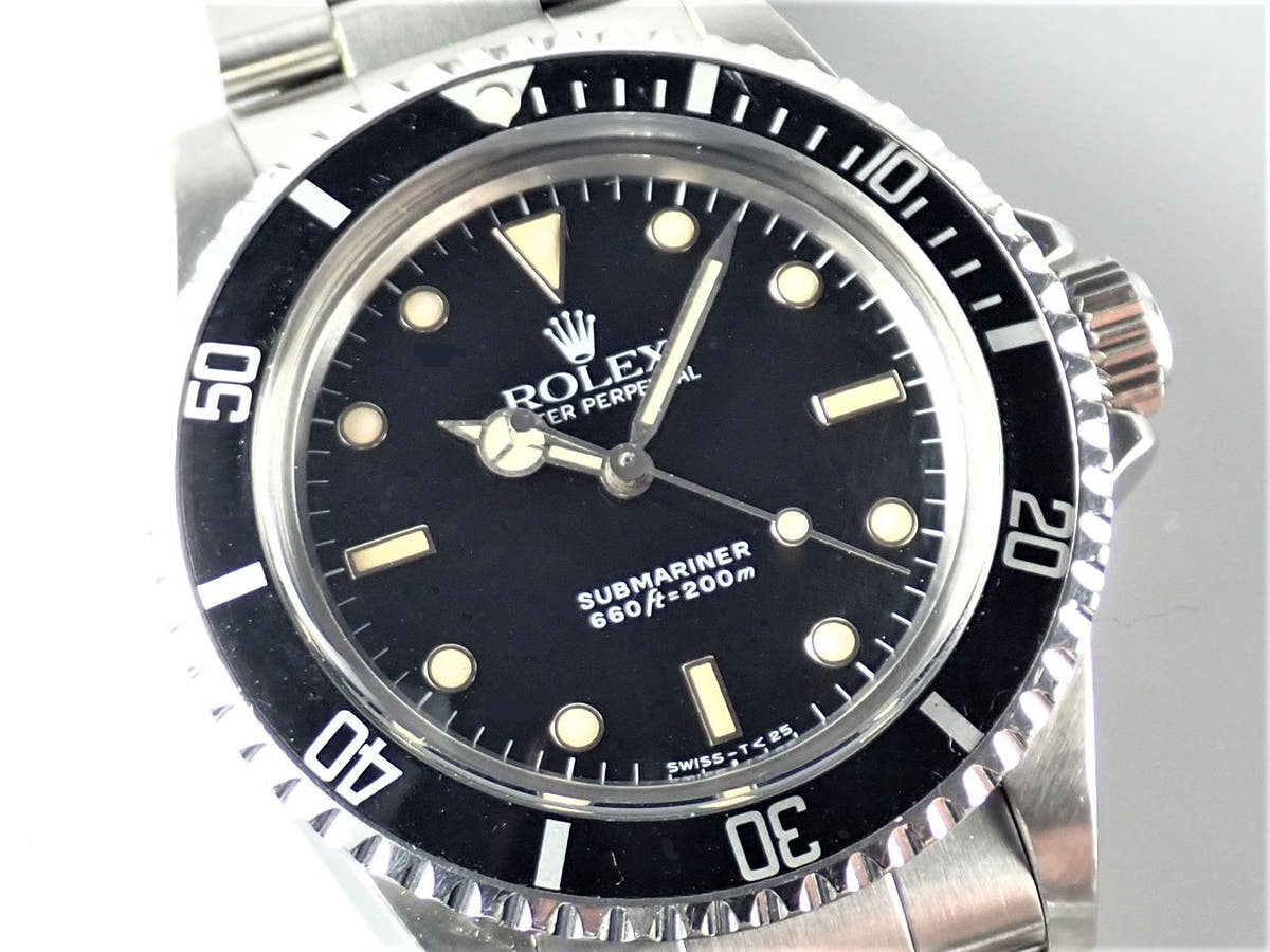 ロレックス サブマリーナー Ref.5513 ブラック文字盤 中古 submariner-383