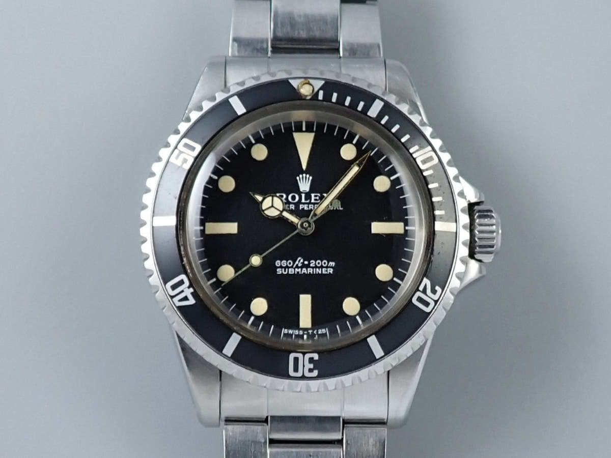 ロレックス サブマリーナー Ref.5513 ブラック文字盤 中古 83Y2R31P