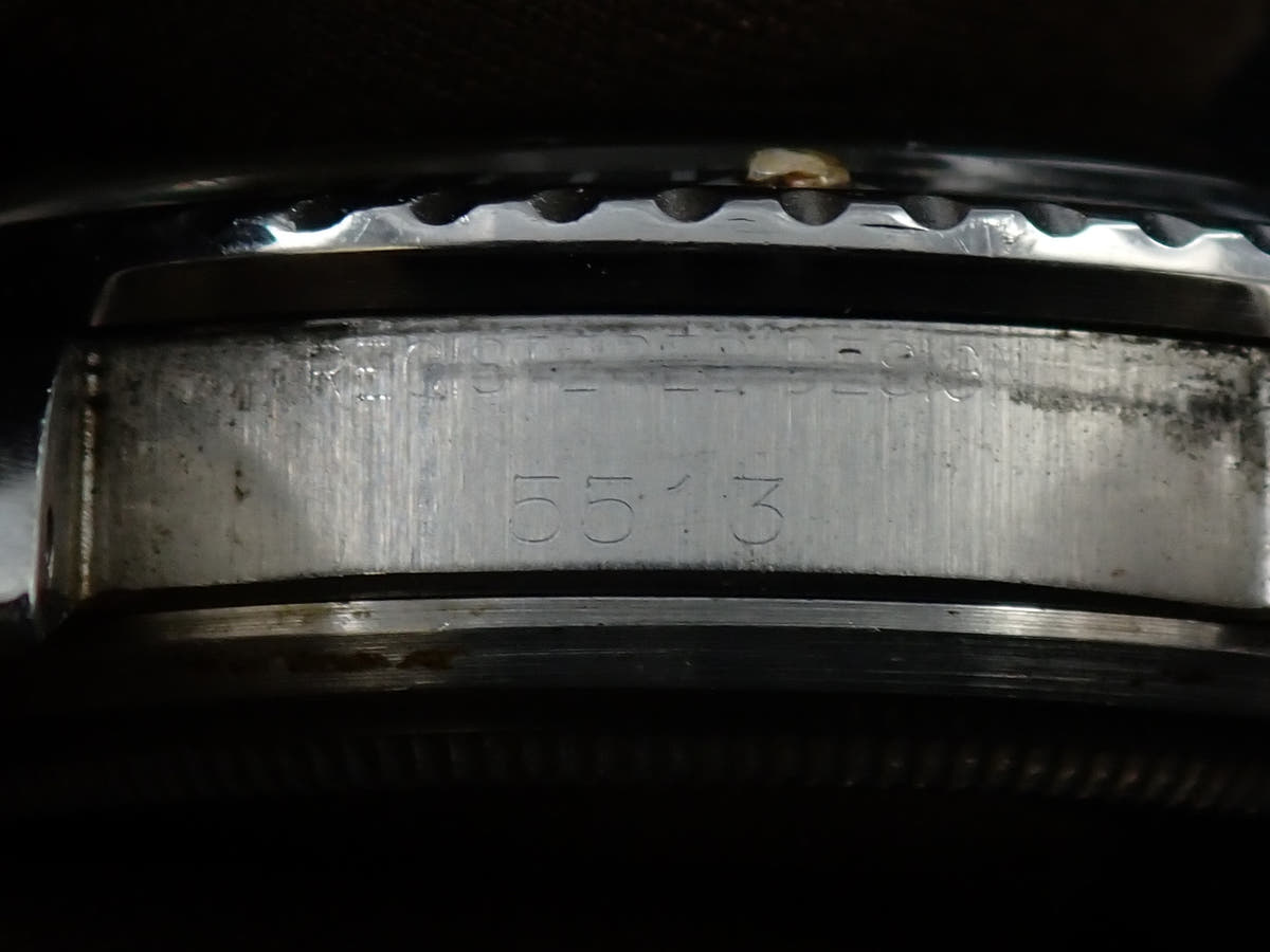 ロレックス サブマリーナー Ref.5513 ブラック文字盤 中古 83Y2R31P