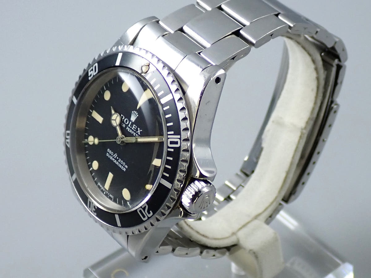 ロレックス サブマリーナー Ref.5513 ブラック文字盤 中古 83Y2R31P