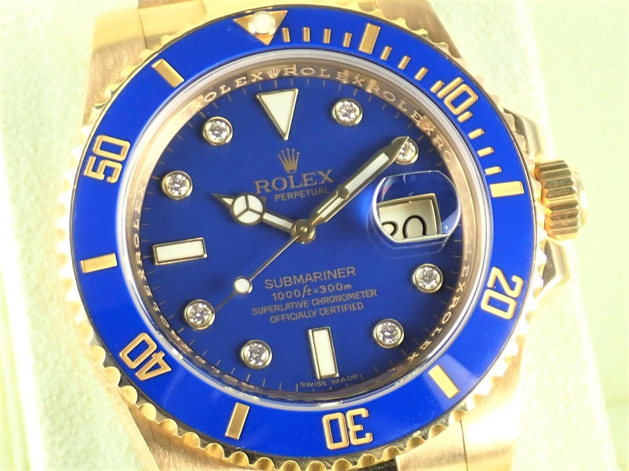 Rolex Submariner Blue Sub &lt;Warranty, Box, etc.&gt;