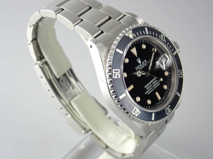 ロレックス サブマリーナー Ref.16610 ブラック文字盤 中古 submariner-385