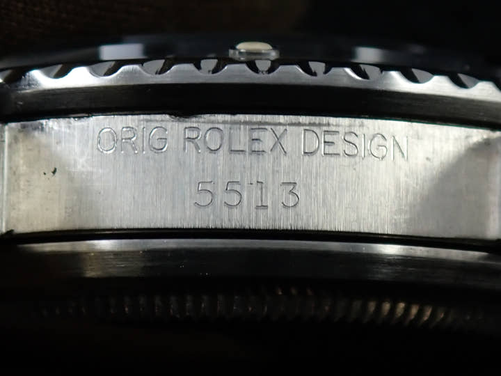 ロレックス サブマリーナー Ref.5513 ステンレススチール ブラック文字盤