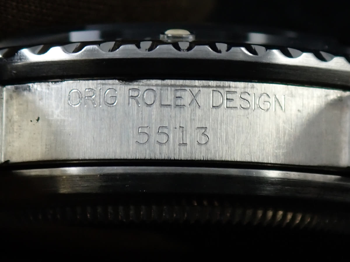 ロレックス サブマリーナー Ref.5513 SS ブラック文字盤 中古 A4P29275