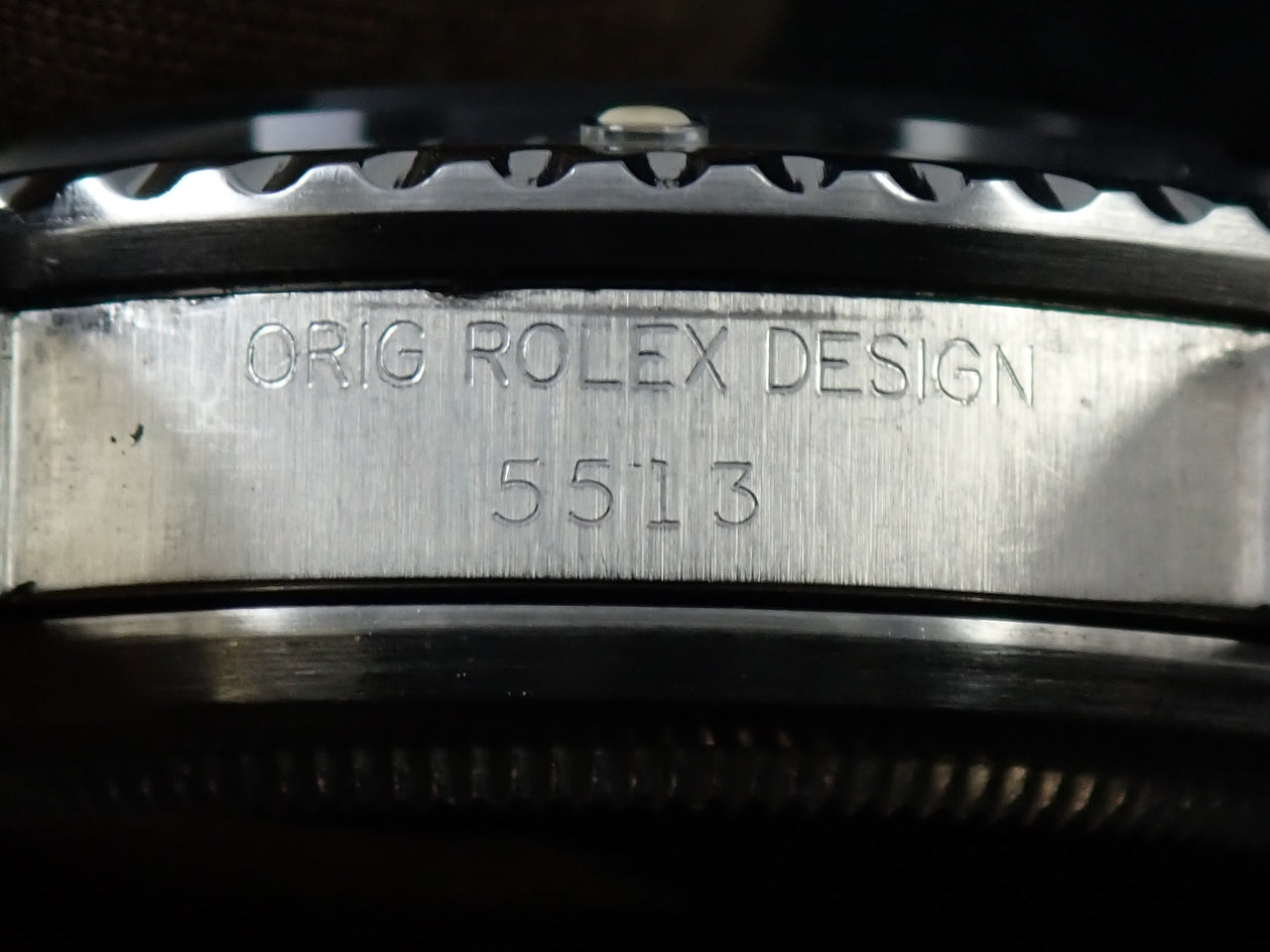 Rolex Submariner Ref.5513 SS Black Dial