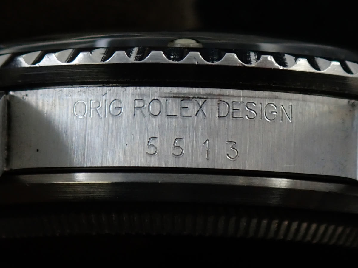 ロレックス サブマリーナー Ref.5513 SS ブラック文字盤 中古 253TTASU