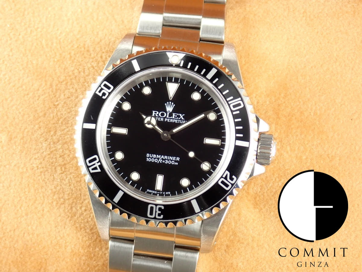 ロレックス サブマリーナー Ref.14060 ブラック文字盤 中古 submariner-393