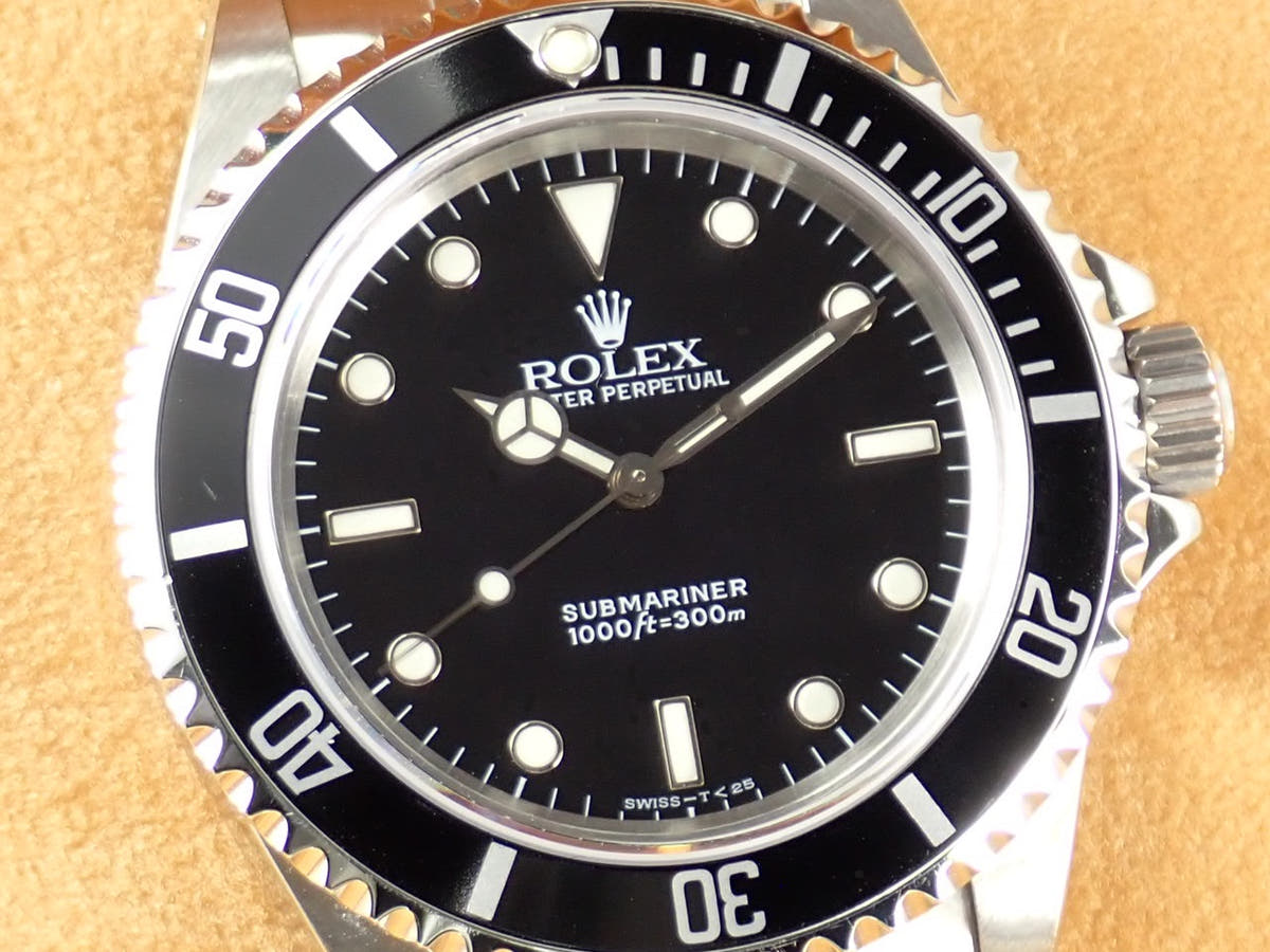 ロレックス サブマリーナー Ref.14060 ブラック文字盤 中古 submariner-393