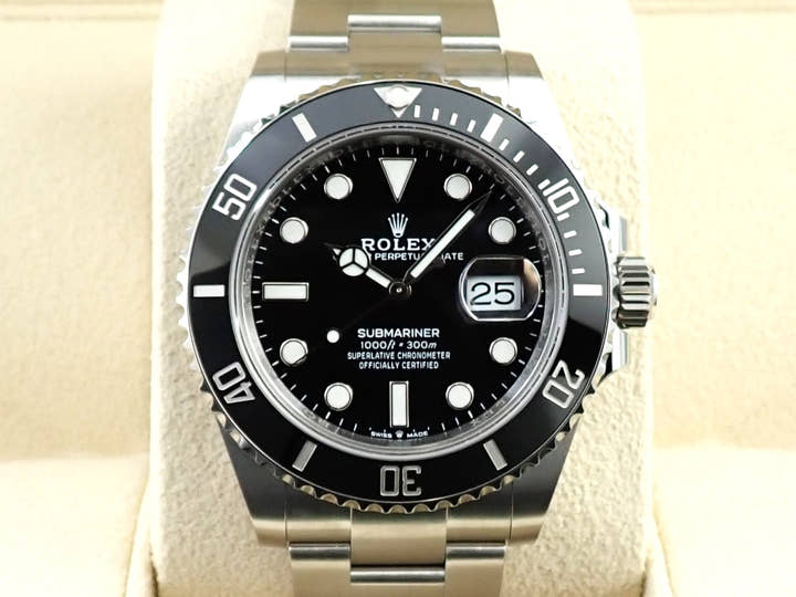 ロレックス サブマリーナー デイト Ref.126610LN ステンレススチール ブラック文字盤