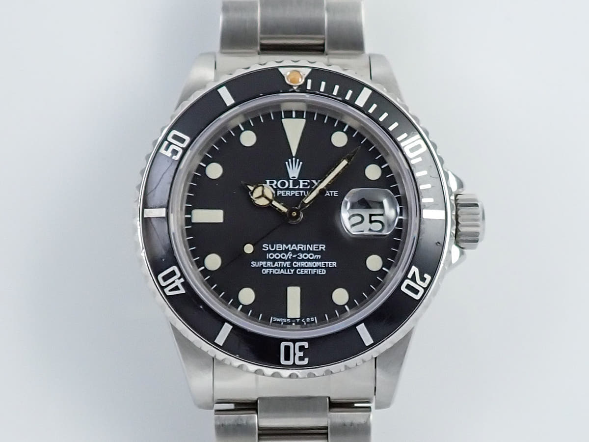 ロレックス サブマリーナー デイト Ref.16800 SS ブラック文字盤 中古 0WXHRWRY