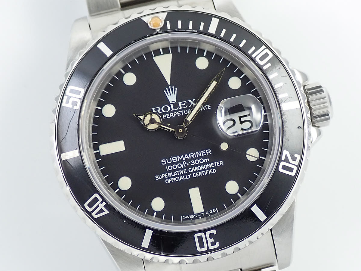 ロレックス サブマリーナー デイト Ref.16800 SS ブラック文字盤 中古 0WXHRWRY