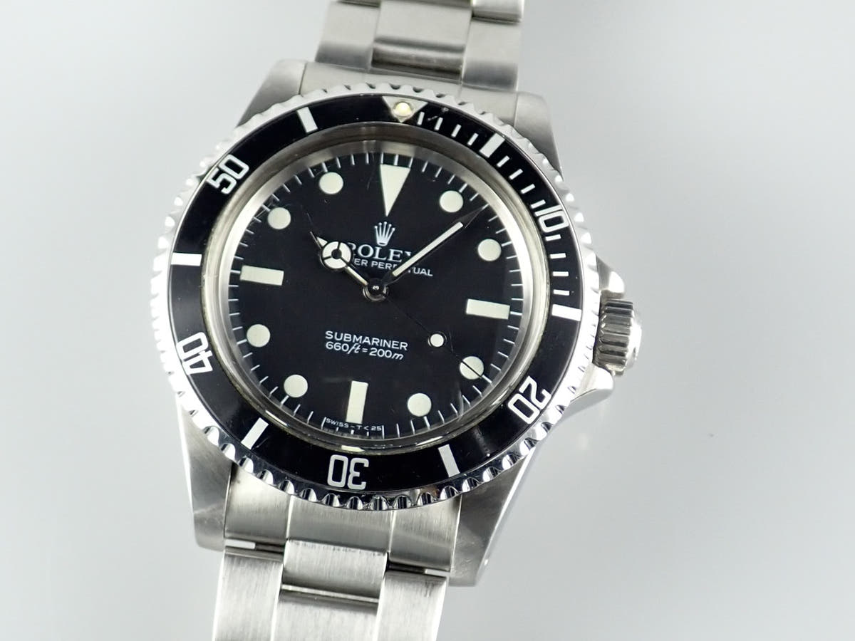 ロレックス サブマリーナー Ref.5513 ブラック文字盤 中古 submariner-394