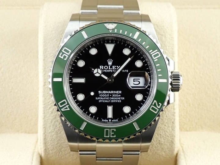 ロレックス サブマリーナー デイト Ref.126610LV ステンレススチール ブラック文字盤