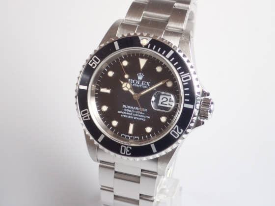 ロレックス サブマリーナー Ref.16610 ブラック文字盤 中古 submariner-39