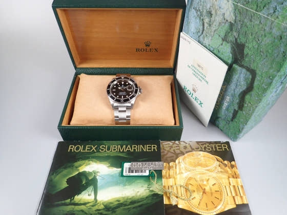 ロレックス サブマリーナー Ref.16610 ブラック文字盤 中古 submariner-39