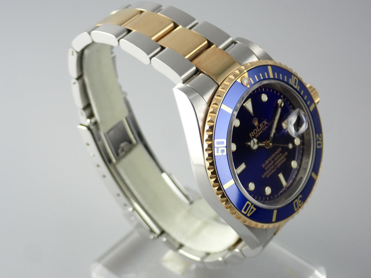 Rolex Submariner combination model blue sub M serial number &lt;Box&gt;