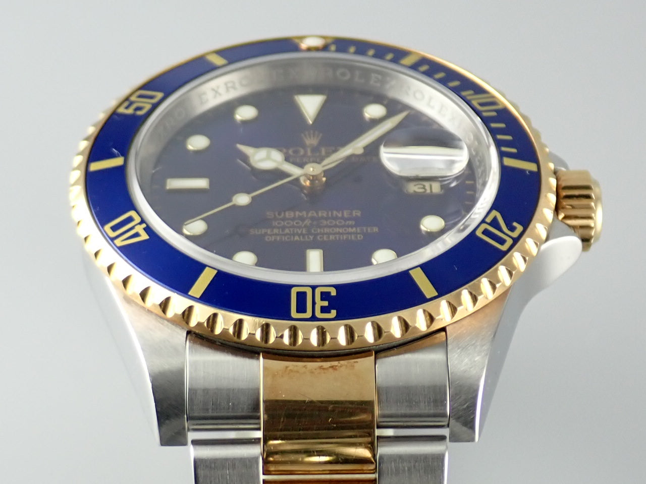 Rolex Submariner combination model blue sub M serial number &lt;Box&gt;