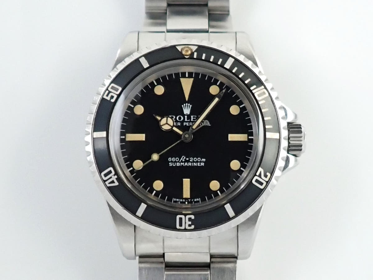 ロレックス サブマリーナー Ref.5513 ブラック文字盤 中古 X8529502