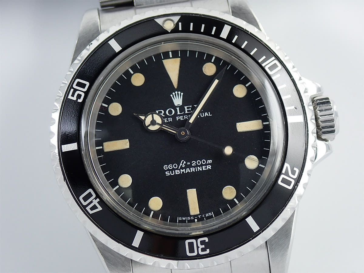 ロレックス サブマリーナー Ref.5513 ブラック文字盤 中古 61605LKY