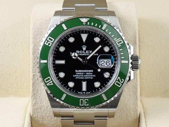 ロレックス サブマリーナー デイト Ref.126610LV ステンレススチール ブラック文字盤