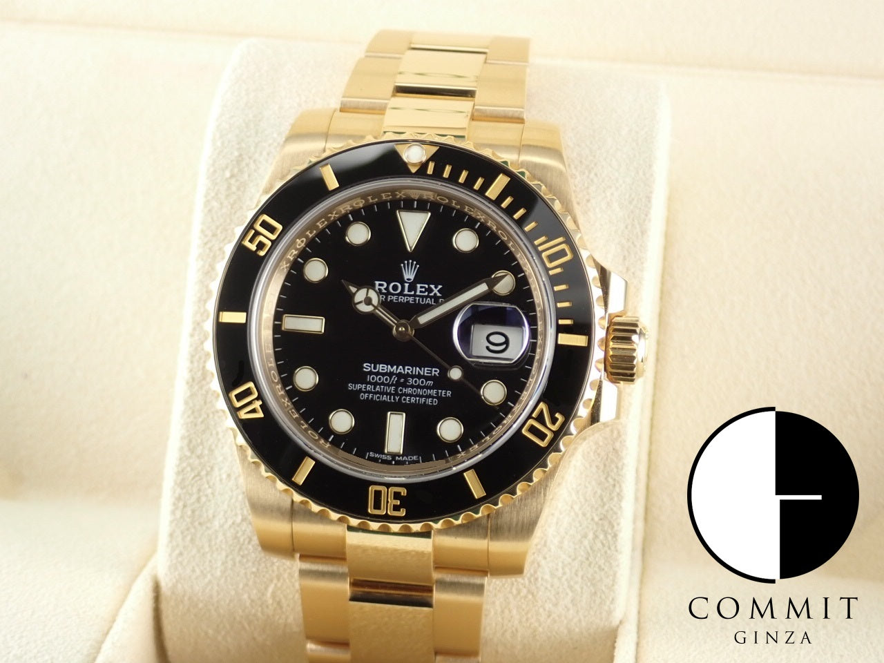 Rolex Submariner Date 18KYG &lt;Box&gt;