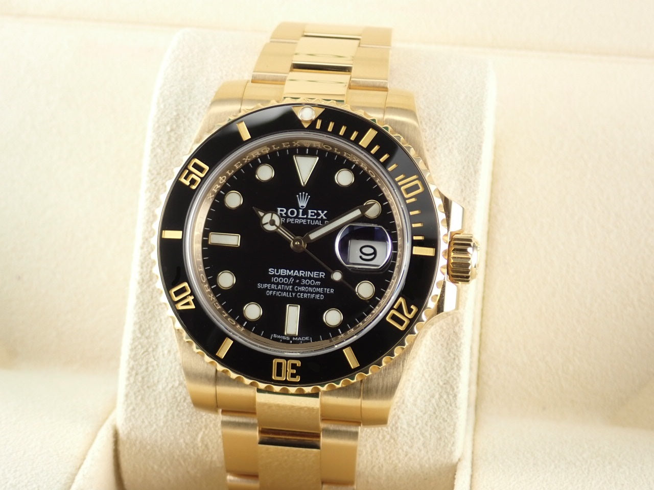 Rolex Submariner Date 18KYG &lt;Box&gt;