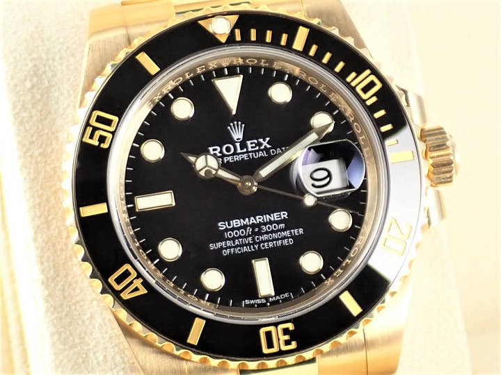 ロレックス サブマリーナー Ref.116618LN ブラック文字盤 中古 submariner-404