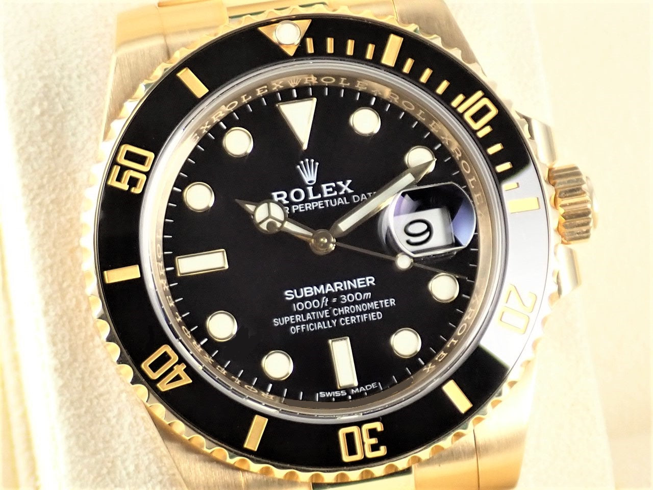 Rolex Submariner Date 18KYG &lt;Box&gt;