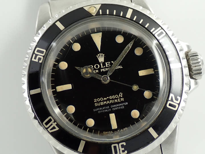 ロレックス サブマリーナー Ref.5512 ステンレススチール ブラック文字盤