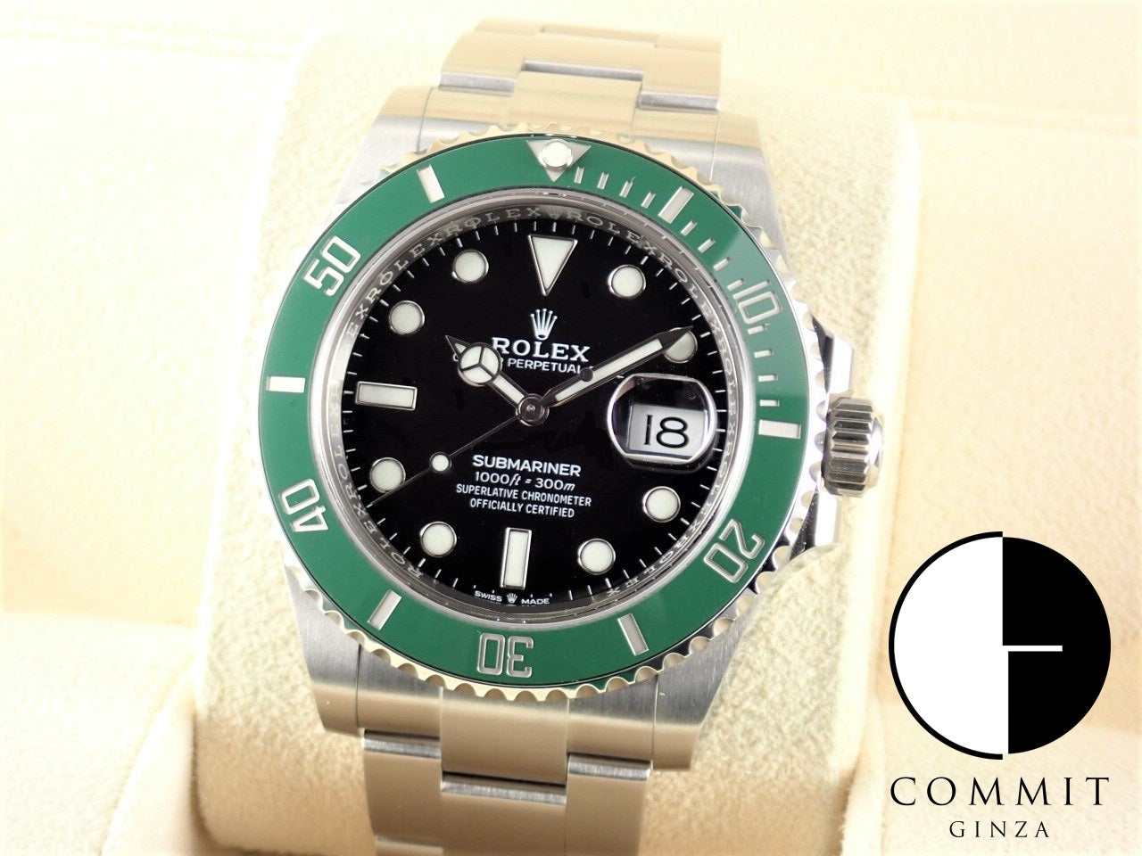 Rolex New Submariner Date Green &lt;Warranty, Box, etc.&gt;